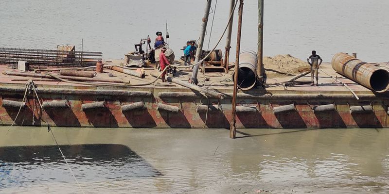 Pilling process for Bangladesh Fisheries Dockyard